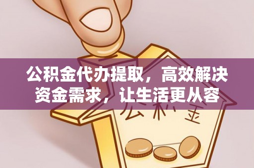 元宝公积金代办提取，高效解决资金需求，让生活更从容
