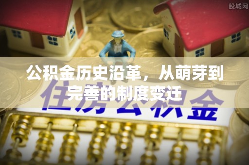元宝公积金历史沿革，从萌芽到完善的制度变迁