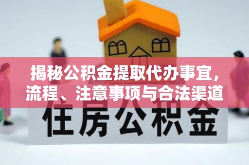元宝揭秘公积金提取代办事宜，流程、注意事项与合法渠道